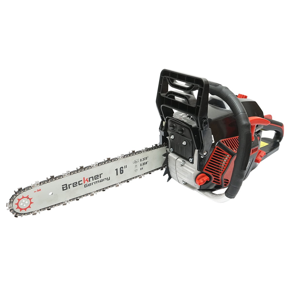 Motoferastrau, drujba 2 timpi, 52cc, 3CP, 8500rpm cu lama 16 inch(40cm) Breckner Germany